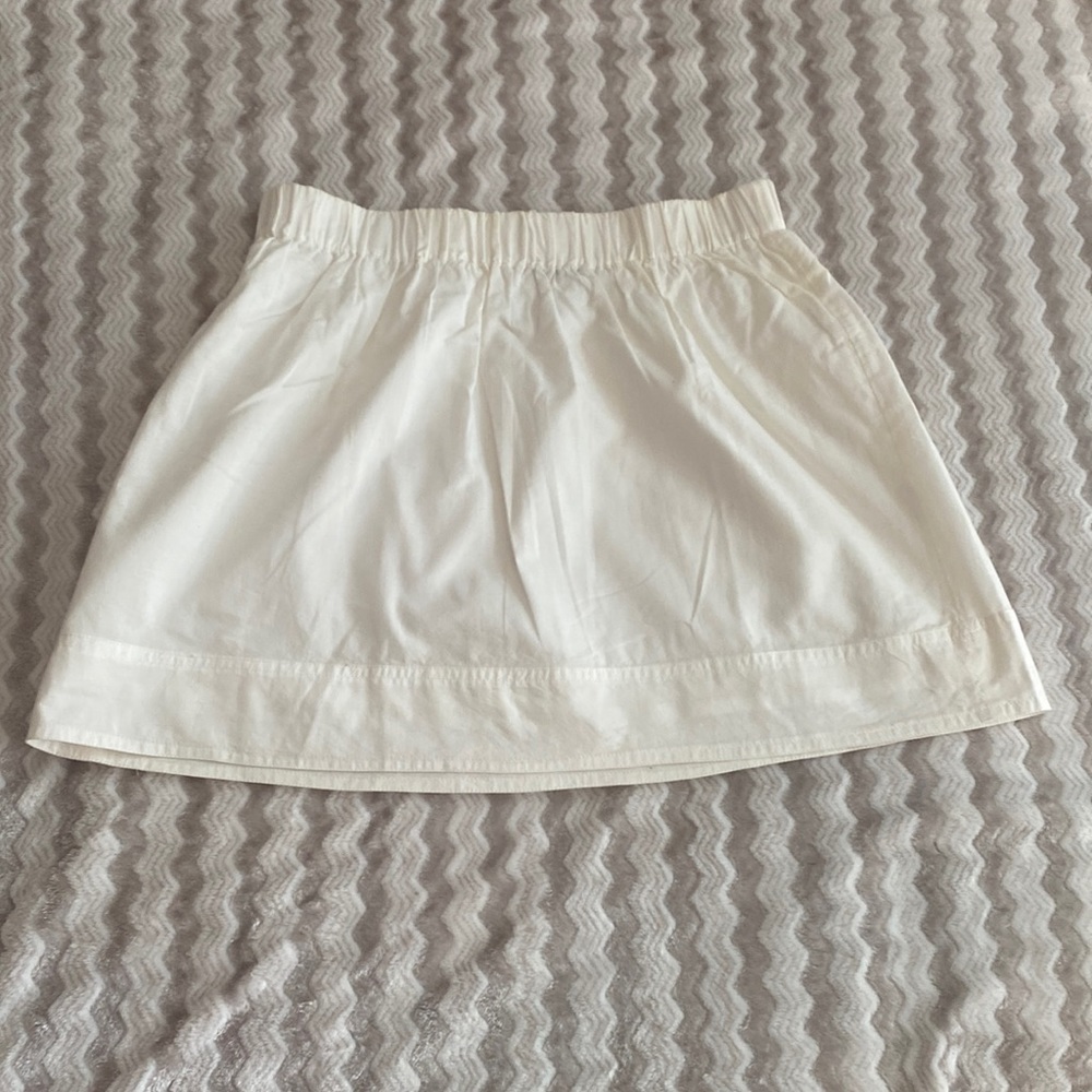 J. Crew White Skirt Size XS